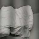 Twin Size Quilted Fitted Mattress Pad Cover with Deep Pocket Fitted 8" - 21", Ultra Soft and Comfortable, Breathable (White, Twin)