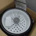 Proctor Silex Rice Cooker & Food Steamer, 30 Cups Cooked (15 Cups Uncooked), Includes Steam and Rinsing Basket, Black (37555)