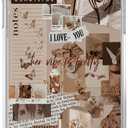 Aesthetic Vintage Beige Collage Case for iPhone 12 Pro, Rose Butterfly Postcard Cover, Cool Cute TPU Bumper Phone Case