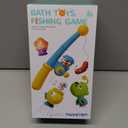 Baby Bath Toys for Kids Ages 1-3, Magnetic Fishing Games with Floating Bathtub Wind-Up Toys & Fishing Net, Fishing Rod Water Pool Toys for Toddlers 1-3