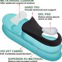 Bacophy Kids Arch Support Insoles Children Orthotic Inserts for Plantar Fasciitis, Flat Feet, Heel Pain Relief, Premium Pu, TPU, Gel Shock Absorption Deep Heel Cup Cushioning Inner Sole