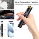 365nm UV Flashlights Rechargeable, Blacklight with USB-C Cord for Pet Urine, Resin Curing, Carpet Stains, Scorpions, and Bed Bug Inspection