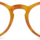 Peepers by PeeperSpecs Brain Trust Round Reading Glasses (Honey Tortoise)