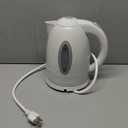 OVENTE Electric Kettle, 1.7L Fast Boiling Water Heater for Coffee or Tea, BPA Free with Water Level Gauge, Auto Shut-Off, Boil-Dry Protection, Indicator Light and Removable Filter, White KP72W