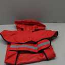 Reflective Dog Raincoat - Adjustable Hooded Pet Rain Coat Jacket, Waterproof Dog Slicker Poncho for Small to X- Large Dogs and Puppies (Red, X-Large)