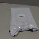 Christmas Tree Skirt 36" Reversible Red Santa Claus Snowman Black Ghost Double Sided Print Mat Christmas Tree Skirt for Home Decor Holiday Party Supplies