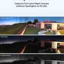 REOLINK Argus 4 Pro Black, 4K Dual-Lens 180 Solar Security Cameras Wireless Outdoor, 8MP ColorX Night Vision for Home Surveillance, 5G/2.4GHz WiFi, AI Detection, No Subscription, Home Hub Compatible