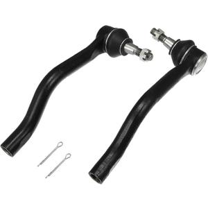 X AUTOHAUX 2pcs Front Outer Tie Rod End Links Suspension Steering Tie Rod End ES800357 ES800358 for Nissan Altima 2007-2015 for Nissan Maxima 2009-2018