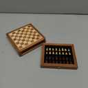 Star Handmade Personalised Luxury Chess Set-Men's Personalised Gift- Magnetic Wooden Chess Set- Travel Chess- Games for him - Birthday Chess Gift- (5 Inches)