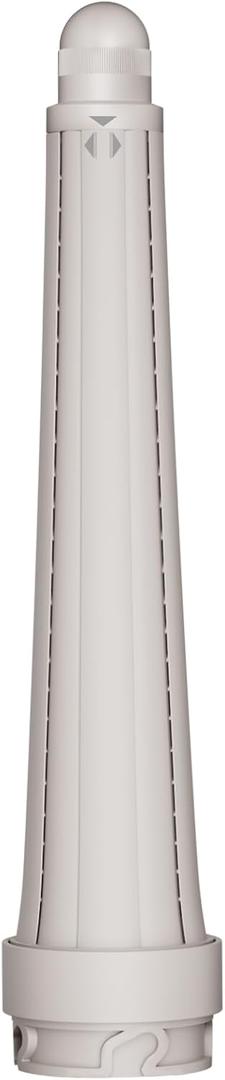 Long Curling Iron Conical Barrels Attachment for Shark FlexStyle Accessories, 0.78-1.4Inch Auto-Wrap Curlers for Thin Lighter Hair to Defined Curls or Voluminous Bouncy Waves (White)