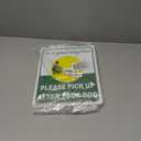 Heavy Duty Aluminum Pick Up After Your Dog Sign, 12" x 10" Metal Please Clean Up After Your Dog Signs With 28" Stake, Be A Good Neighbor Pick Up Your Dogs Poop Yard Sign, Polite, Weather Resistant