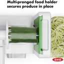 OXO Good Grips 3-Blade Tabletop Spiralizer with Strong Hold Suction