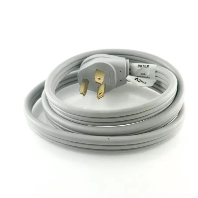 Intertek Power Supply Gray Cord 3 Prongs Certified Loop Connectors USA Seller