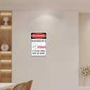 Funny Aluminum Metal Sign (12x8 Inch) - "Never Argue with a Woman If You Win" Wall Art | Good Gift for Friends, Ideal Decor for Study, Entryway, Living Room & Bar | Durable, Weather-Resistant Home Decor (121)