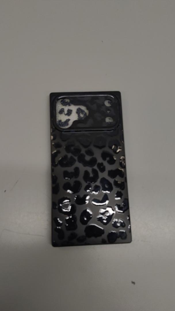 Cute Cheetah Print Phone Case for iPhone 17 Pro 6.3" Compatible with MagSafe, Aesthetic Black Leopard Pattern Design Magnetic Cover Soft TPU Hard PC Back Shockproof Funda for Women Girls