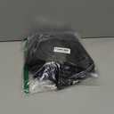 homing 2 Pack Rectangle Table Cloth, Elastic Fitted Fabric Tablecloth Fits for 6 Foot Folding Tables, Washable Table Cover for Picnic, Camping, Indoor & Outdoor (Black, 30" x 72")