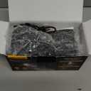 Rechargeable Battery Operated Motion Sensor Light,4000mAh Battery Powered Spotlight 600 Lumen Outdoor IP65 Waterproof for Porch,Yard,Wall,Garden (Black-1pcs)