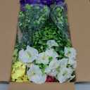 Fanfantoey 16 pcs Artificial Flowers for Outdoors, UV Resistant Fake Flowers Outside Decoration, Realistic Faux Silk Morning Glory Fake Plants for Planter Outside Decor (20, 5 Mixed)
