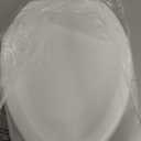 Centoco Elongated Toilet Seat Soft Close, Closed Front with Cover, Molded Wood, Made in the USA, 900SC-001, White