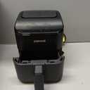 DEIME Air Fryer 3 Qt, Small Airfryer Digital Space Saving Compact, Bake, Reheat, Roasts for Quick Easy Meals, Mini Compact & Quiet, Nonstick & Dishwasher Safe Basket (Black)