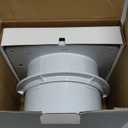 5.9 Inch Bathroom Exhaust Fan with Humidity Sensor and Timer 110 CFM Powerful Ceiling or Wall Mount Vent Fan for Bathroom Basement Loft Garage