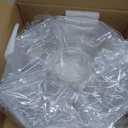 Rotating Chilled Serving Tray - 12.5" Ice Chilled Party Platter with 5 Removable Compartment and Lid, Clear Shrimp Cocktail Serving Dish with Ice Tray, Fruit Trays for Serving for Party