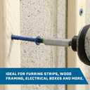 Tapcon 3/16 x 2-1/4 Inch Blue Climaseal Star Head Concrete Anchors, 75 PCS, Corrosion Resistant Coating, Heavy-Duty Concrete and Masonry Screws, Superior Holding Strength, Drill & T-25 Bit Included