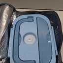 Vingud Electric Lunch Box Food Heater, 3 in 1 Heating Lunch Box for Work/Car/Truck, Heated Lunch Boxes for Adults with 1.5L Stainless Steel Container, 12V 24V 110V (Blue)