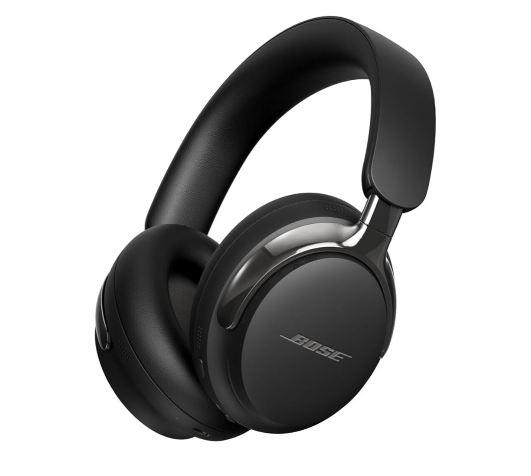 Bose New QuietComfort Ultra Bluetooth Headphones (2nd Gen), Wireless Headphones with Spatial Audio, Over Ear Noise Cancelling with Mic, Up to 30 Hours of Play time, Black