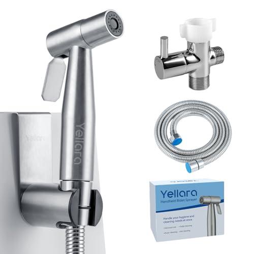 Handheld Bidet Sprayer for Toilet - Feminine Wash, Toilet Cleaning - Stainless Steel, Adjustable Water Pressure, Easy Installation