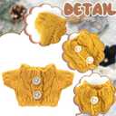 Bencailor 10 Pieces Small Doll Clothes Set 3.14 x 1.96 Inches Doll Sweaters Fit 5-9 Inches Various Styles of Small Dolls(Fresh Style)