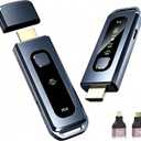 Wireless HDMI Transmitter and Receiver, 4K Input & Output | 328FT/100M, LED Display, 5.8G+2.4G Dual Band, Wireless HDMI Extender Auto Pairing for TV/Laptop//Monitor/Projector