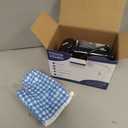 Powerful Handheld Fabric Steamer - 1800W with Fast Ceramic Heat-Up Plate, 2-in-1 Ironing & Wrinkle Remover, Steam Nozzle, Lint Brush - Blue, for US 120V Only