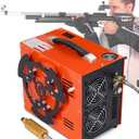 PCP Air Compressor, 4500 PSI / 30 MPa, 350W Motor, Auto Stop, Built-in Adapter & Cooling Fan, 12V DC or 110V / 220V AC Power, Water/Oil-Free with Cable Reel (CS6-Plus)