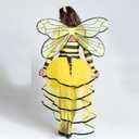 Bumble Bee Costume for Women Girl w Head Piece Funny Animal Fancy Dress Halloween Costumes Party Cosplay Dress (Bumble Bee Costume, XXL), XX-Large (Yellow, XXL)