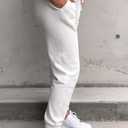 Waitfairy Sweatpants Women - Joggers for Women High Waist Baggy Sweat Pants for Womens Joggers Workout Gym Clothes for Woman (White, XL)