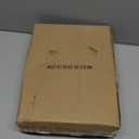 Unique Round Coin Sculpture Decorative Objects for Shelf Home Decor Accents, Modern Abstract Tabletop Decor Items for Living Room Fireplace Mantel, Above Cabinet (Vintage White)