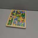 Magnetic Maze 2 in 1 Double Side Color and Number Maze Alphabet Puzzle Board for 3-5 Boys and Girls Kids Montessori Educational Toys (Zoo, One Size)