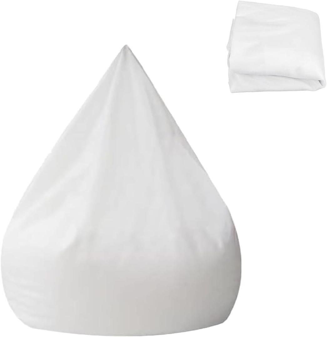 Lotusland Bean Bag Inner Liner Replacement Stocking Inner Liner for Bean Bag, Lazy Sofa Inner Liner Bean Bag Cover for Livingroom Bedroom Playroom No Filler (100 x 120cm)