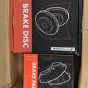 A-Premium 11.34 inch (288mm) Front Vented Disc Brake Rotors + Ceramic Pads Kit Compatible with Select Volkswagen Models - Jetta 1999-2005, Golf 2000-2006, Beetle 2000-2010, 6-PC Set
