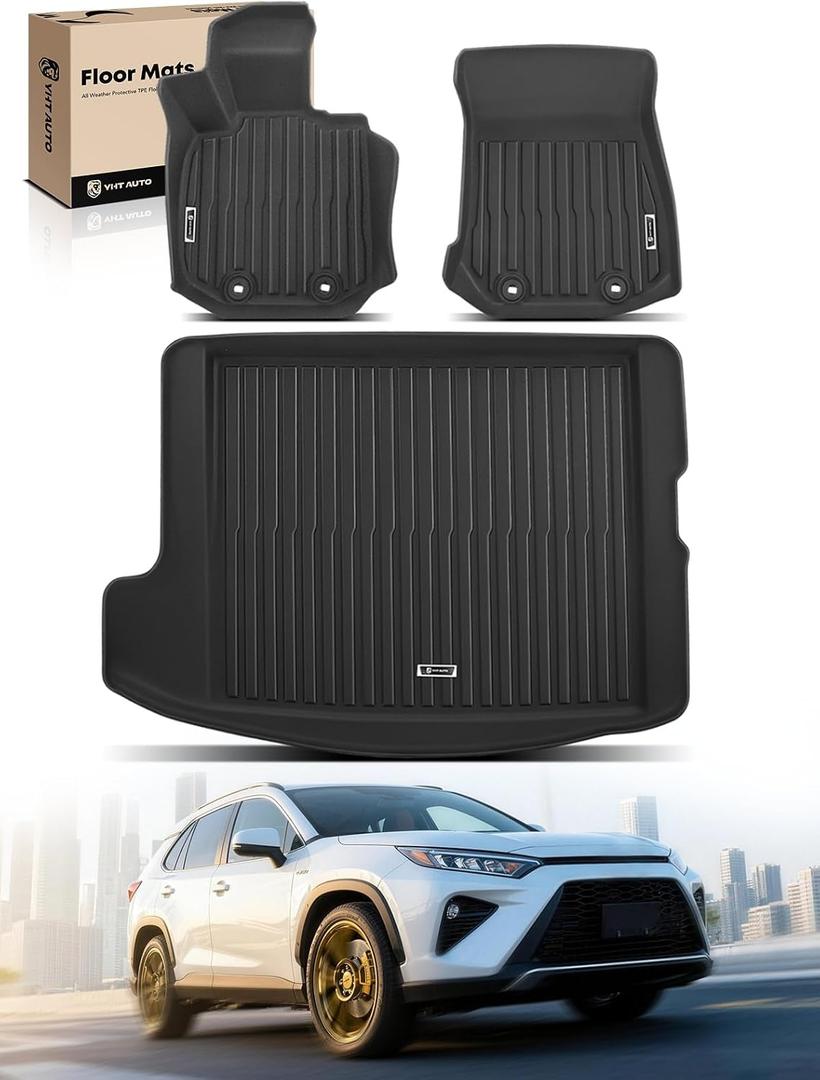 YHTAUTO Floor Mats & Cargo Mat for Toyota Supra 2020-2024
