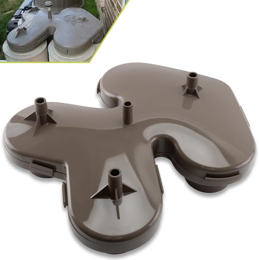 CX3030C Top Manifold Parts Replacement for Hayward Swim Clear Cartridge Filter Models C2030 C3030 C4030, Efficient Pool Filtration Replace for 17-150-1329, HAY-051-1200