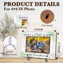 love at first sight picture frames for new grandparents, gifts for birthday christmas thanksgiving, When a Baby is Born so are Grandparents frame new baby gifts for firts time grandparents -06