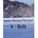 3/8" x 31" 120-3893 Snow Thrower Cogged Wheel Drive Belt Fits Toro 724OE 726OE 826OE Power Max Snowblowers