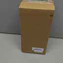 Pink Glass Vase for Flowers Ribbed Glass Vase, Pink Flower Vase, Tall Cylinder Glass Vases for Centerpieces, Living Room, Bedroom, Dining Table, Office, Wedding, Bookshelf Decoration,10 Inches