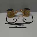 X-PREK Solar Garden Lights Outdoor Decoration, Metal Solar Watering Can Lights Outdoor Waterproof, Small Patio Light Yard Lawn Pathway Decor, Gardening Gifts for Women Mom Grandma 2 Packs