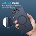 jaroco for iPhone 16e Case, [Compatible with MagSafe][Military Grade Drop Protection][Anti-scrach] with Magnetic Heavy Duty Shockproof Phone Case -Blue