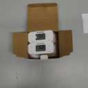 DEWENWILS 24 Hour Programmable Digital Timer Outlet, 2 Pack Timers for Electrical Outlets, Light Timer for Indoor Lamp Fan Aquarium, 1 Grounded Outlet, 125V/15A/1000W, 3 Prong, 1/2 HP