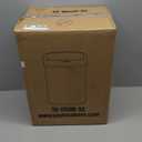 BestOffice | 13 Gallon Trash Can with Lid | Automatic Touchless Garbage Can | Odor Control | Modern Oval Design | Easy to Clean | Stainless Steel | Fits Any Kitchen, Bathroom, Office or Home