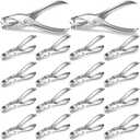 Yexiya 20 Pcs Single Hole Punch Circle Small 1/8 inch One Hole Punch Bulk for Craft Tag Paper DIY Office Home Cards Scrapbook Supplies